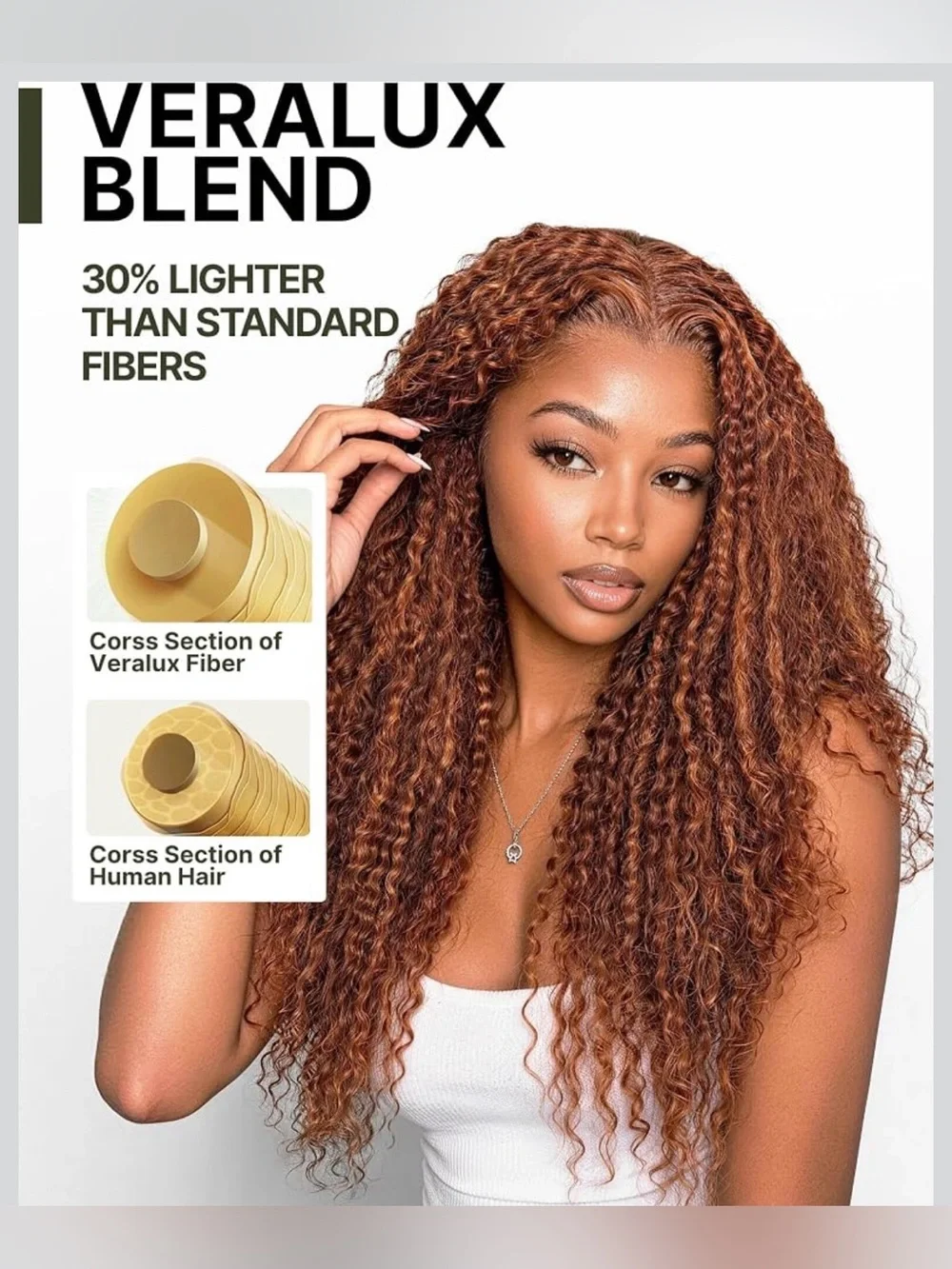 N/A kinky curly